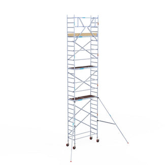 Rolsteiger Basic 75x190 9,2m werkhoogte tegen de gevel