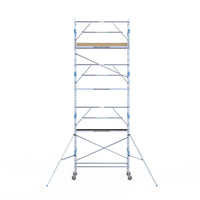 Rolsteiger Alumexx Extra 90x250 8,2m werkhoogte tegen de gevel