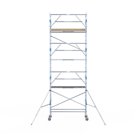 Rolsteiger Alumexx Extra 90x250 8,2m werkhoogte tegen de gevel