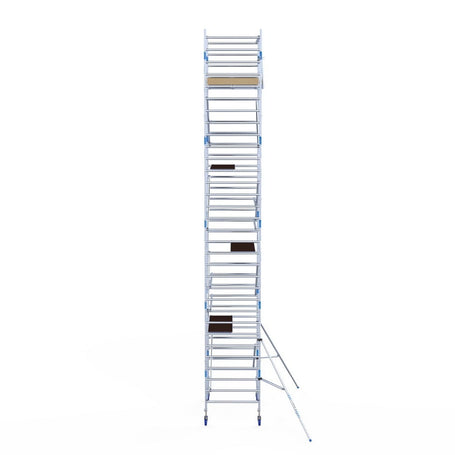 Rolsteiger Alumexx Light 135x190 10,2m werkhoogte tegen de gevel