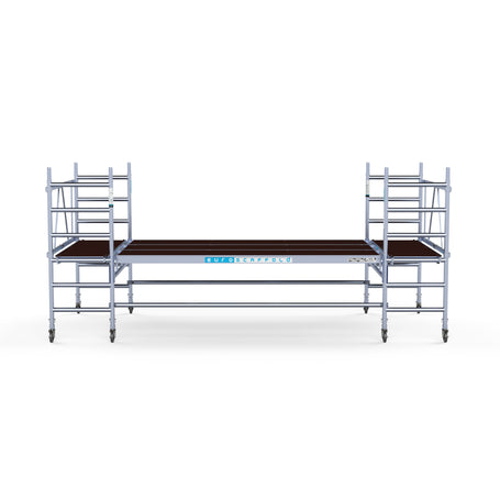 Stukadoors werkplatform 190x455x3m werkhoogte