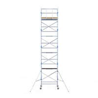 Rolsteiger Alumexx Light 135x190 10,2m werkhoogte tegen de gevel