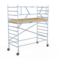 Rolsteiger Basic 135x305 4,2m werkhoogte tegen de gevel