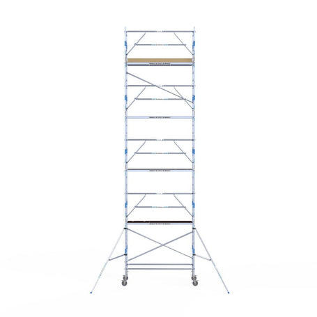 Rolsteiger Alumexx Extra 90x250 10,2m werkhoogte tegen de gevel
