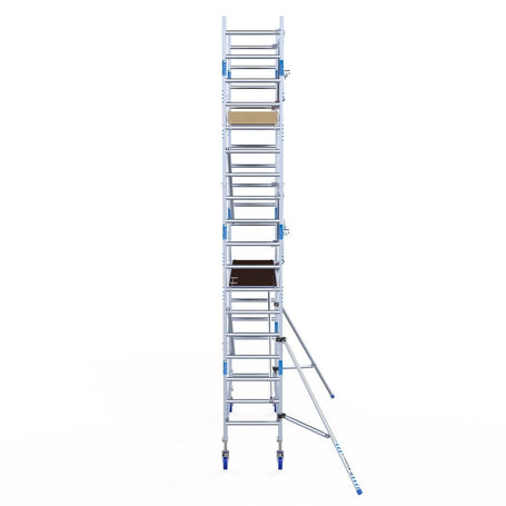 Rolsteiger Alumexx Extra 75x250 6,2m werkhoogte tegen de gevel