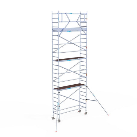 Rolsteiger Original  75x250 8,2m werkhoogte carbon vloer tegen de gevel