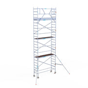 Rolsteiger Original  75x250 8,2m werkhoogte carbon vloer tegen de gevel
