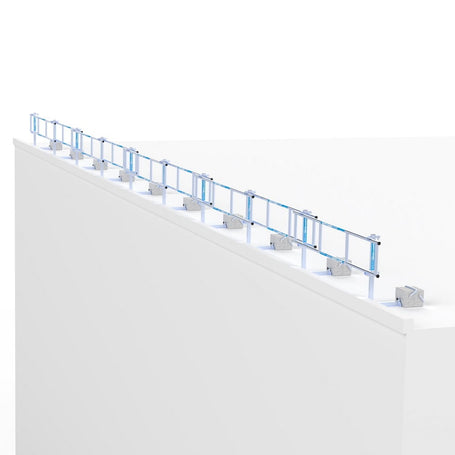 SGS Dakrandbeveiliging Slim 27 mtr complete set plat dak