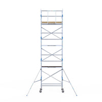 Rolsteiger Alumexx Light 90x190 8,2m werkhoogte tegen de gevel