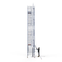 Zonnepanelen Steiger 135x250 10,2m werkhoogte, inclusief Solar lift