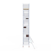 Rolsteiger Basic 135x250 10,2m werkhoogte tegen de gevel