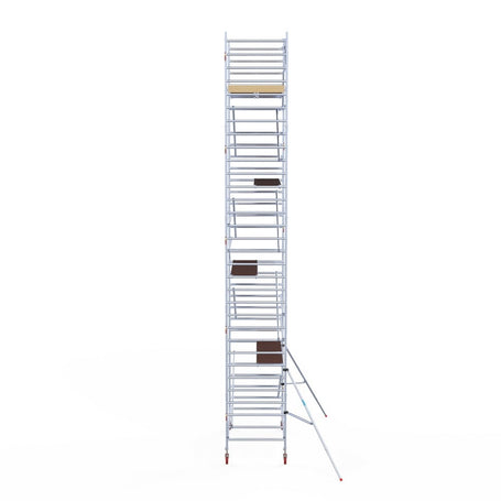 Rolsteiger Basic 135x250 10,2m werkhoogte tegen de gevel