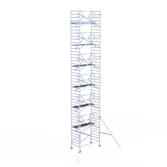 Rolsteiger Professional 135x250 14,2m werkhoogte tegen de gevel