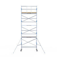 Rolsteiger Alumexx Light 90x250 8,2m werkhoogte tegen de gevel