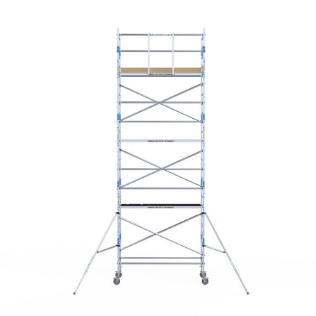 Rolsteiger Alumexx Light 90x250 8,2m werkhoogte tegen de gevel