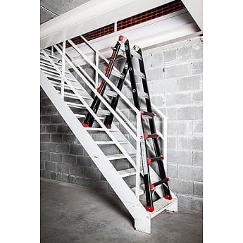 Multifunctionele ladder Big One 4x6 ZWART