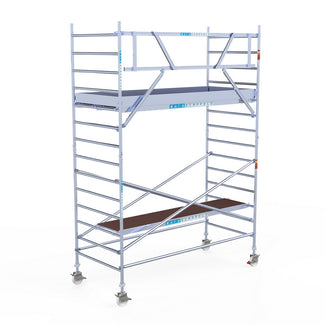 Rolsteiger Original 135x305 5,2m werkhoogte tegen de gevel