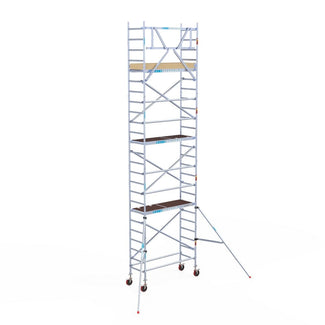 Rolsteiger Basic 75x190 8,2m werkhoogte tegen de gevel
