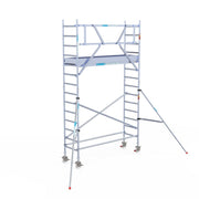 Rolsteiger Original  75x250 5,2m werkhoogte carbon vloer tegen de gevel
