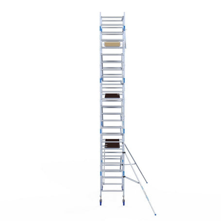 Rolsteiger Alumexx Light 90x190 8,2m werkhoogte tegen de gevel