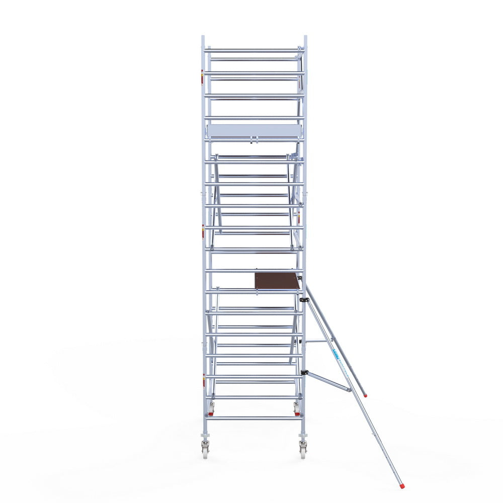 Rolsteiger Original  135x190 6,2m werkhoogte carbon vloer tegen de gevel