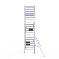 Rolsteiger Original  135x250 7,2m werkhoogte carbon vloer tegen de gevel