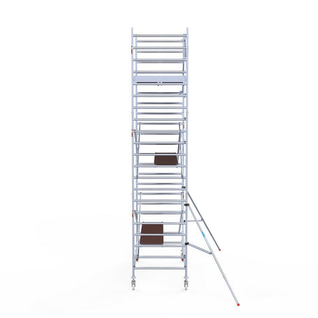 Rolsteiger Original  135x250 7,2m werkhoogte carbon vloer tegen de gevel