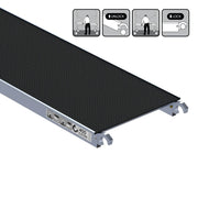 Platform zonder luik 400 cm carbondeck (lichtgewicht)