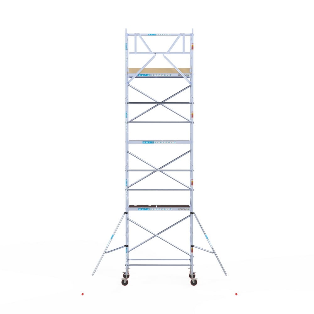 Rolsteiger Basic 90x190 8,2m werkhoogte tegen de gevel