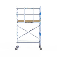 Rolsteiger Alumexx Light 90x190 4,2m werkhoogte tegen de gevel