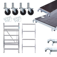 Kamersteiger 90cm breed + platform 30cm + uitbreiding A