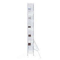 Rolsteiger Professional 135x250 12,2m werkhoogte tegen de gevel