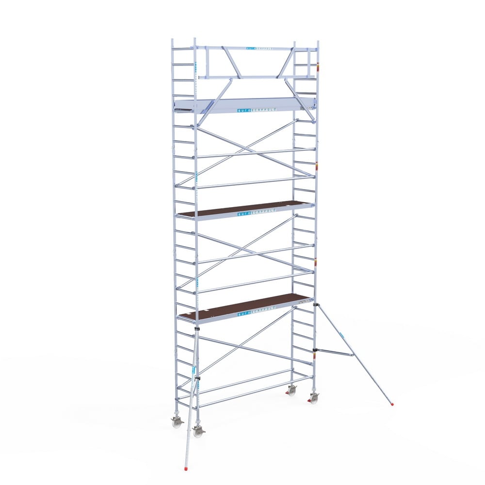 Rolsteiger Original  75x305 8,2m werkhoogte carbon vloer tegen de gevel