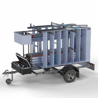 Steigeraanhanger Afsluitbaar 250 + Rolsteiger Alumexx Light 135x250 8,2m werkhoogte