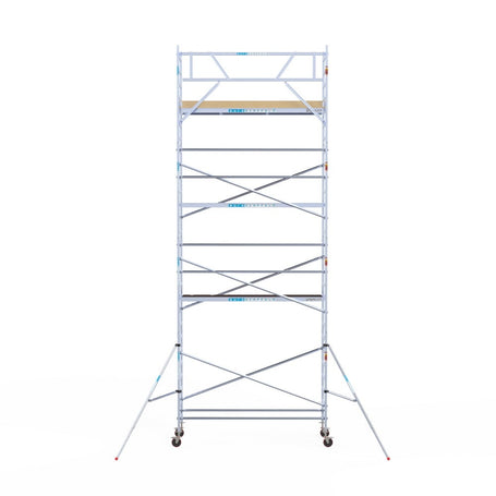 Rolsteiger Basic 90x305 9,2m werkhoogte tegen de gevel