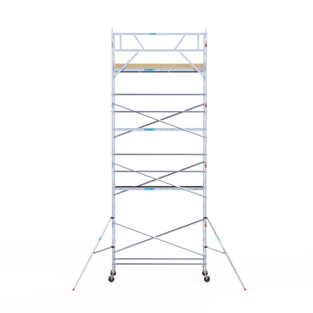 Rolsteiger Basic 90x305 9,2m werkhoogte tegen de gevel