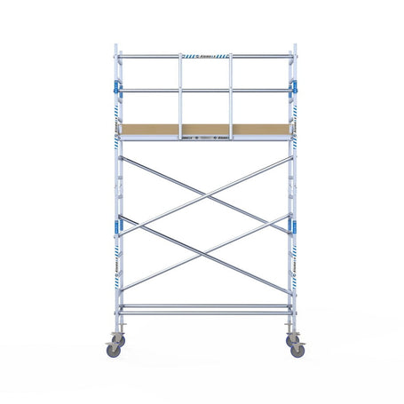 Rolsteiger Alumexx Light 75x250 5,2m werkhoogte tegen de gevel