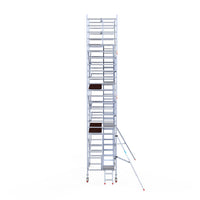 Trappentoren 135x250x8,2m werkhoogte met trappentoren aanhanger