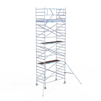 Rolsteiger Original  135x250 8,2m werkhoogte carbon vloer tegen de gevel
