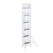 Rolsteiger Original  135x190 13,2m werkhoogte carbon vloer tegen de gevel