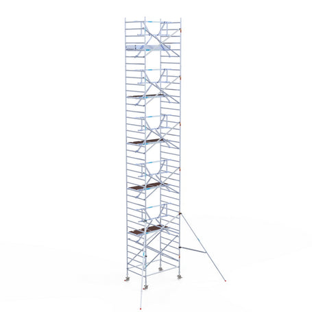 Rolsteiger Professional 135x190 12,2m werkhoogte tegen de gevel