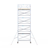 Rolsteiger Basic 75x305 10,2m werkhoogte tegen de gevel