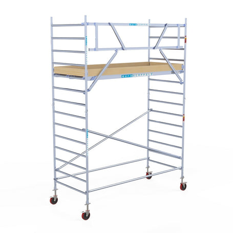 Rolsteiger Basic 135x305 5,2m werkhoogte tegen de gevel