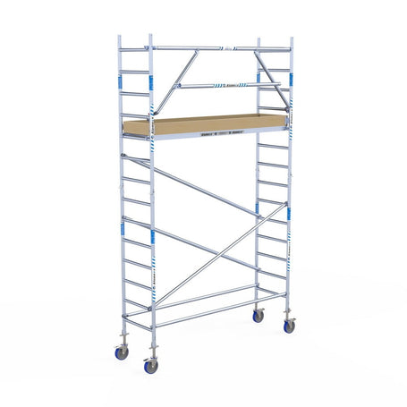 Rolsteiger Alumexx Extra 75x250 5,2m werkhoogte tegen de gevel