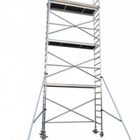 Steigeraanhanger 250 + Rolsteiger Standaard 135x250 12,2m werkhoogte carbon vloer