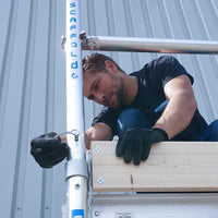 Rolsteiger Basic 135x190 4,2m werkhoogte tegen de gevel