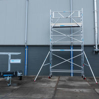 Rolsteiger Basic 90x250 6,2m werkhoogte tegen de gevel