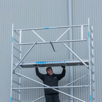 Rolsteiger Basic 135x190 7,2m werkhoogte tegen de gevel