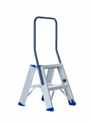 Dubbele trap professioneel 2 treden