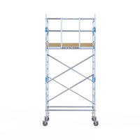 Rolsteiger Alumexx Light 90x190 5,2m werkhoogte tegen de gevel
